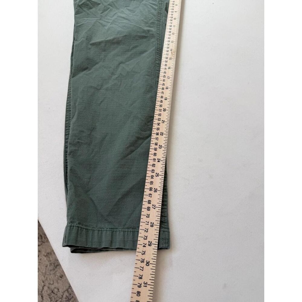 Vuori Ripstop Climber Pants Mens XL Zip Pocket Drawstring Stretch Green V412 - Picture 5 of 5